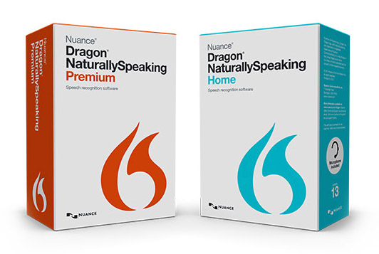 Photo of Dragon Naturally Speaking software packing